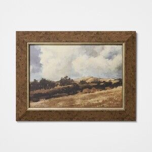 12"x16" Landscape Wide Wood Frame Wall Art - Threshold Studio McGee -Target 2025
